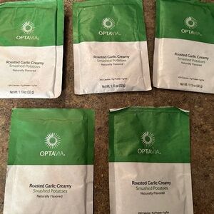 Optavia roasted garlic mashed potatoes sachets 5 servings